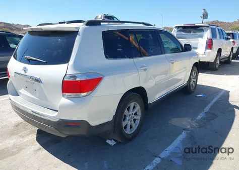 2013 Toyota Highlander Se V6 из США, поврежденный, VIN 5TDZK3EH9DS115894
